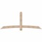Ekena Millwork Bellingham Smooth Timber Gable Bracket, Douglas Fir, 96"W x 40"H x 3 1/2"D x 5 1/2"F, 10/12 Pitch GBW096X40X0406BEL00SDF - alternate 1